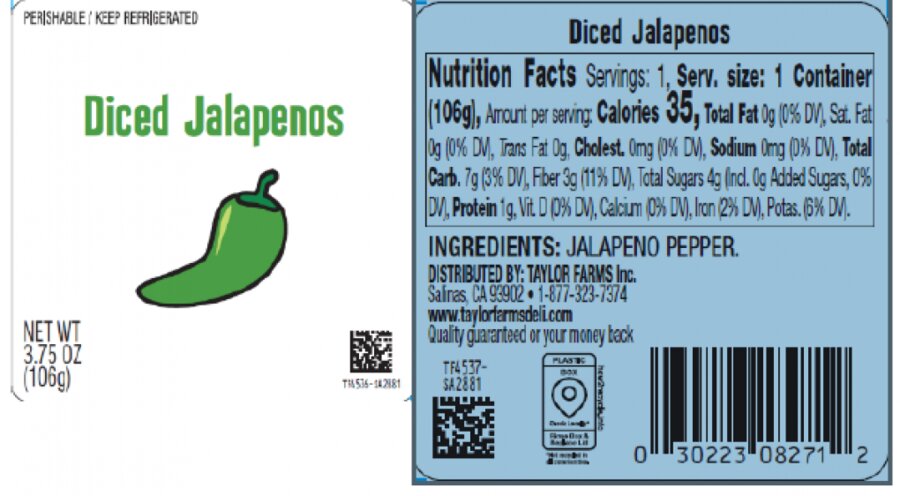 Food product reference image illustrating why recall notices can change as evidence develops